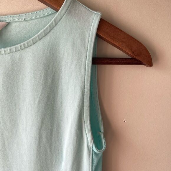 ARITZIA Talula Kanda light teal fit and flare mini dress size XS - Picture 4 of 10